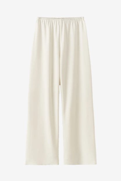 Bea Crepe Pants in Cream by Almada Label - Anita Hass