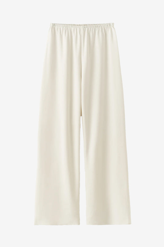Bea Crepe Pants in Cream by Almada Label - Anita Hass