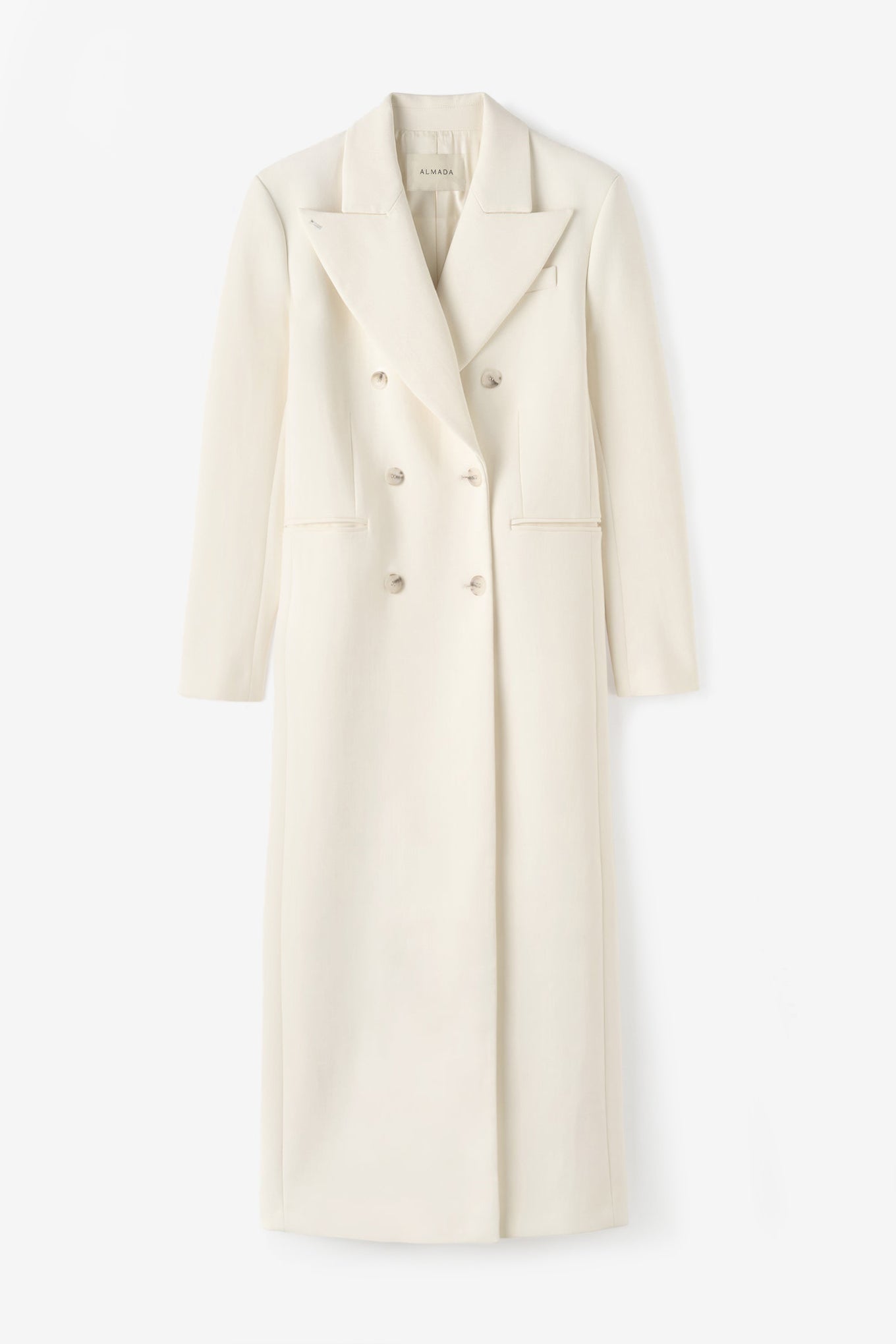 Margot Long Blazer in Cream by Almada Label - Anita Hass