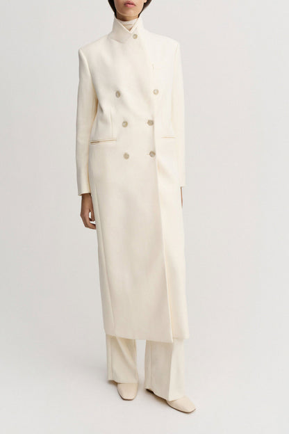 Margot Long Blazer in Cream by Almada Label - Anita Hass