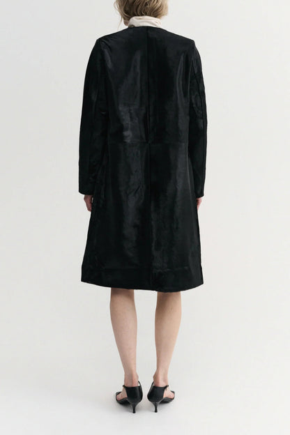 Gemma Pony Coat in Black