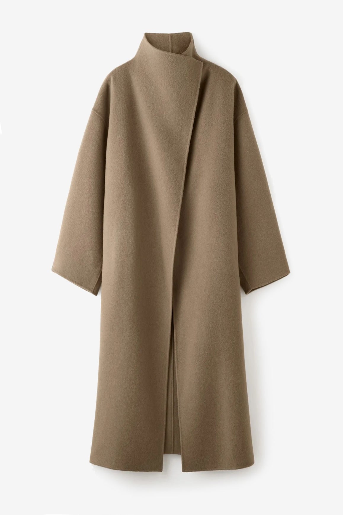 Kaity Coat in Tan