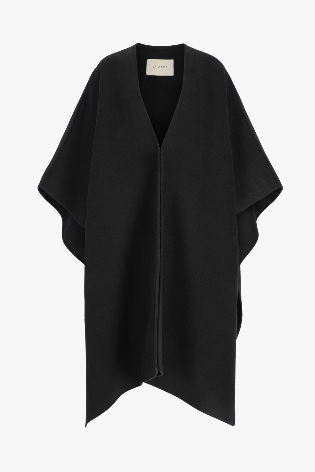 Mantel Thammy in Schwarz Almada Label