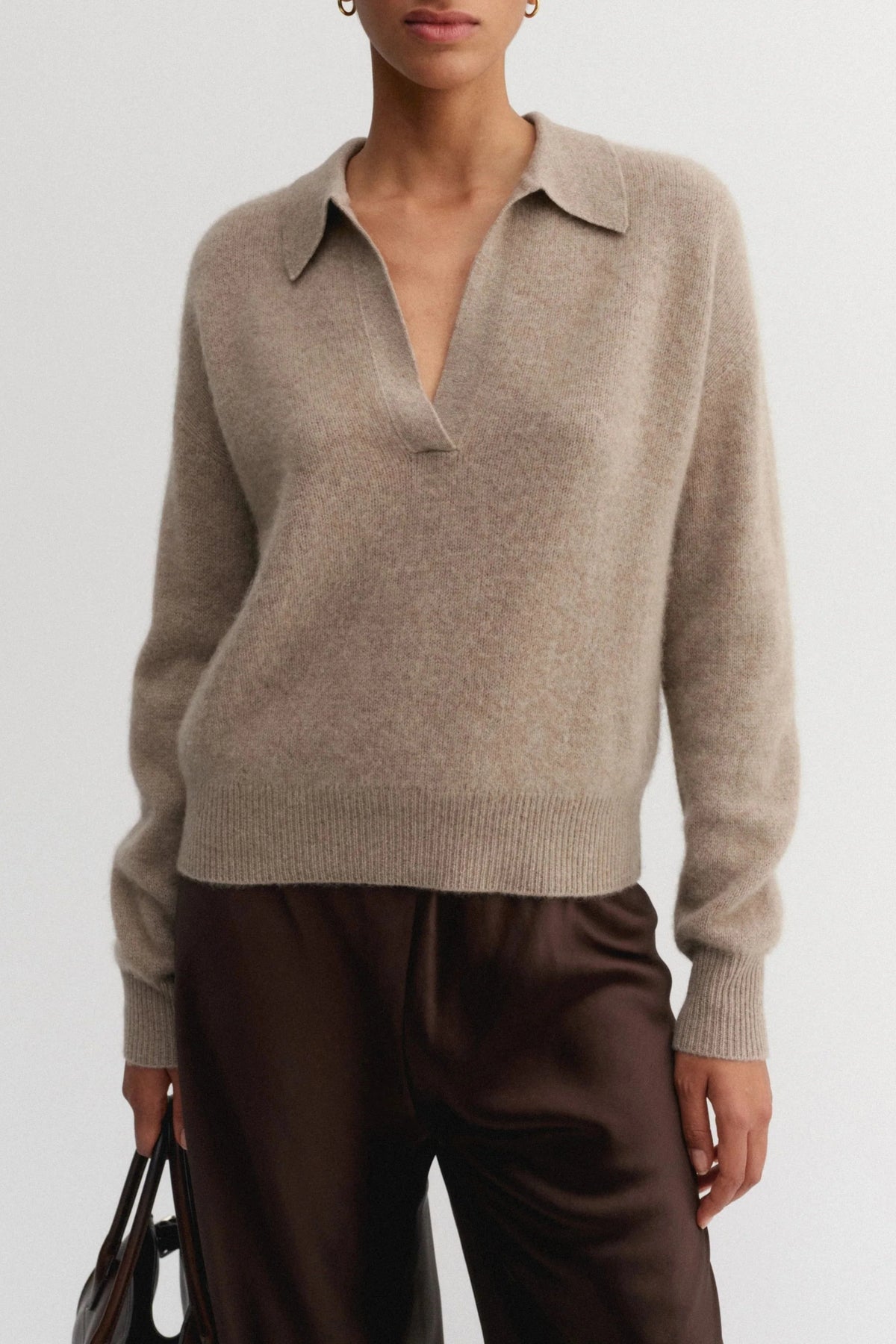 Pullover Kaia in Nougat Almada Label