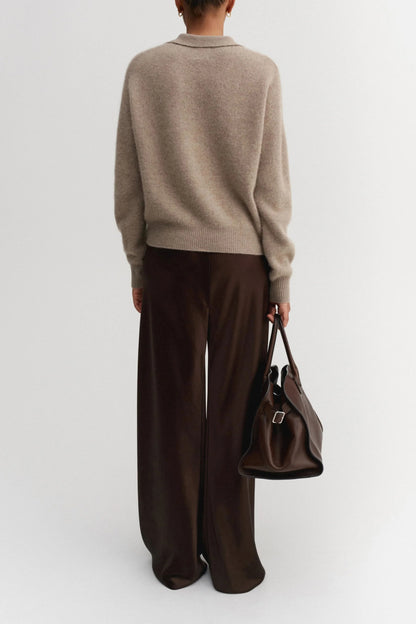 Pullover Kaia in Nougat Almada Label