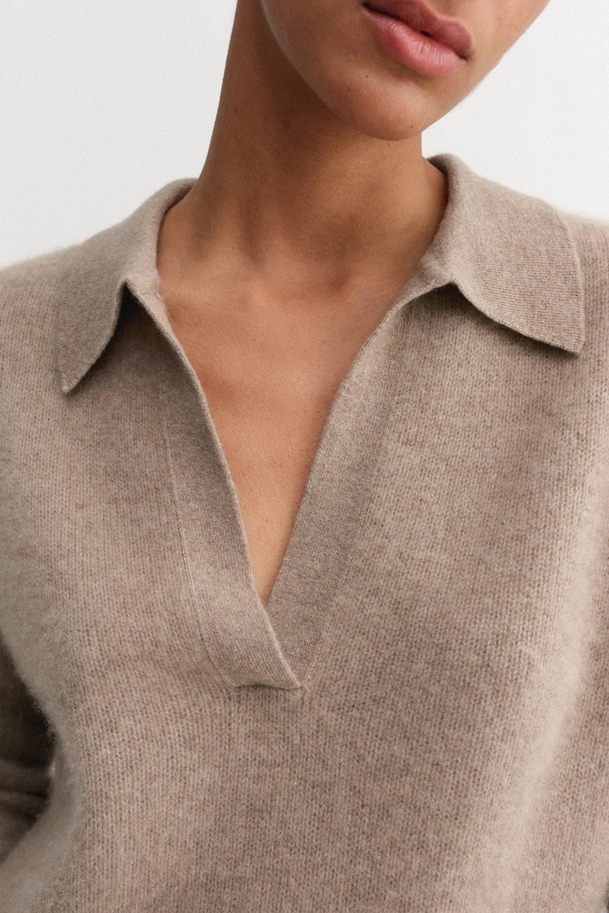 Pullover Kaia in Nougat Almada Label