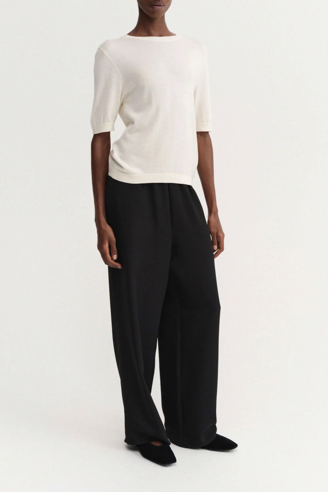 Paloma Knit Shirt in Cream