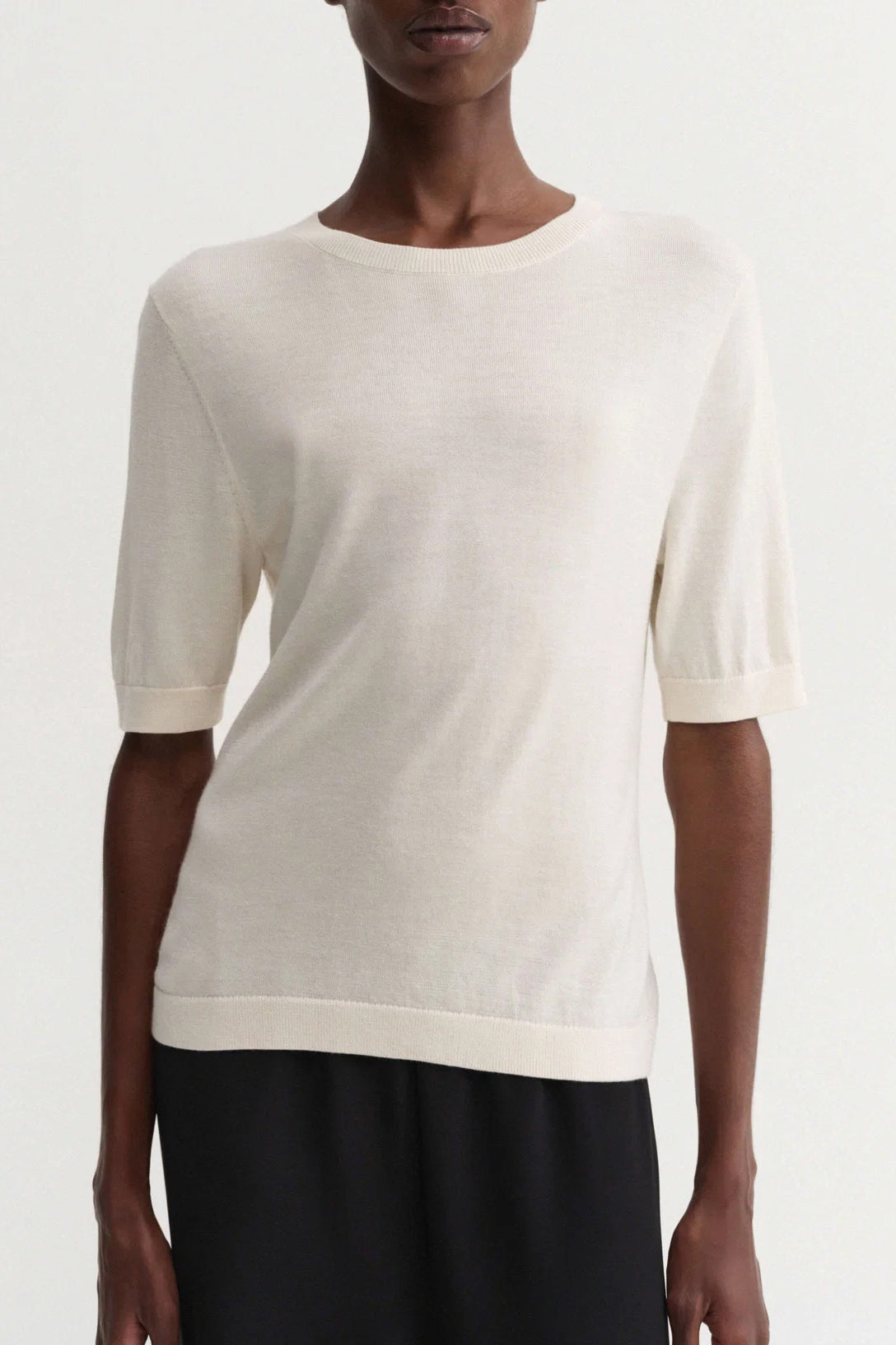 Paloma Knit Shirt in Cream
