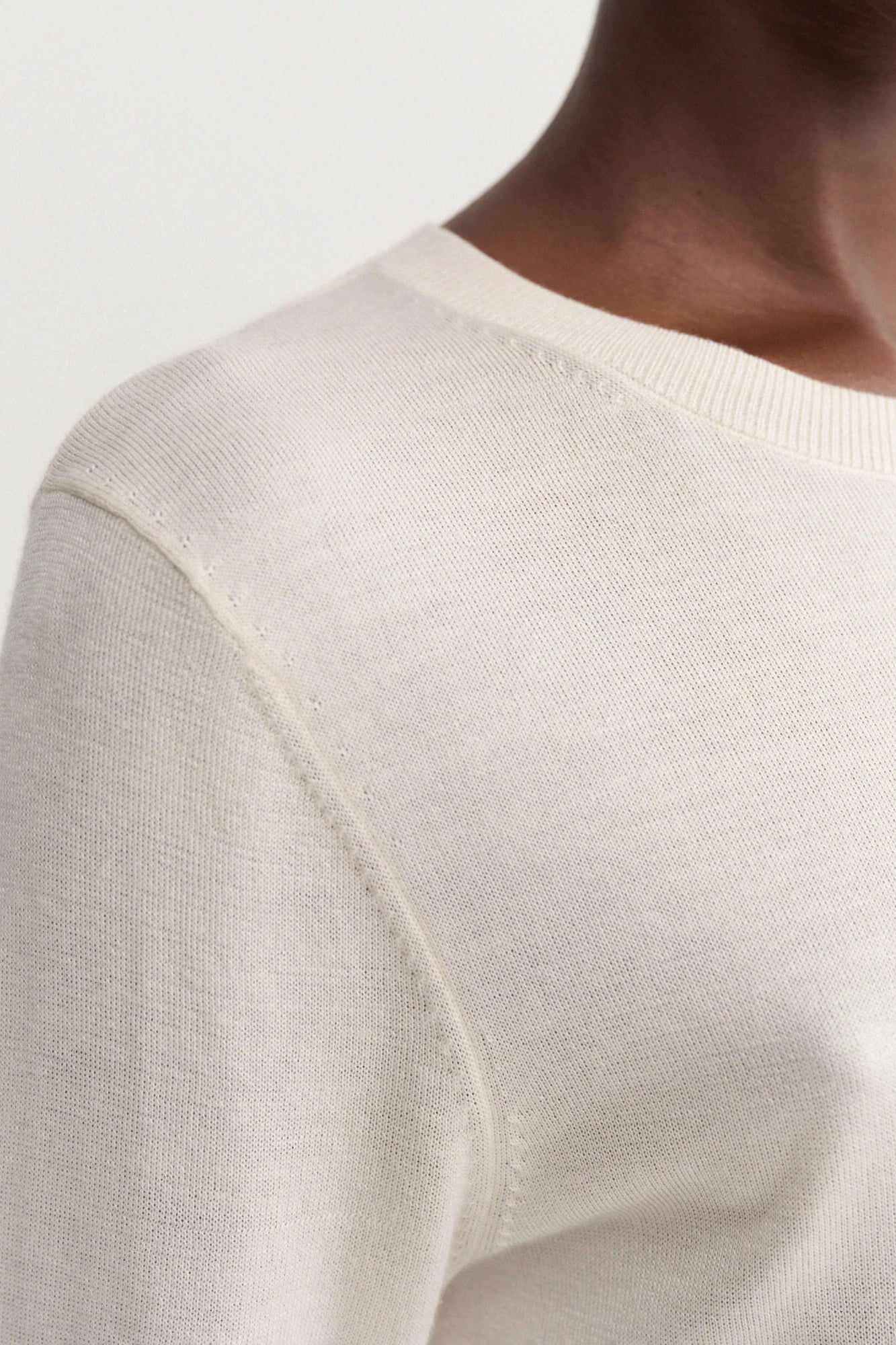Paloma Knit Shirt in Cream