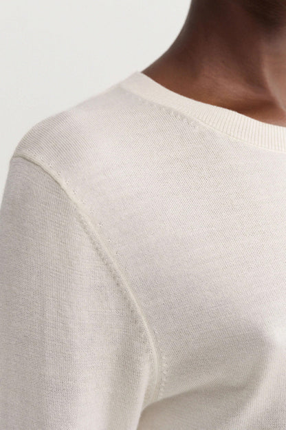 Paloma Knit Shirt in Cream
