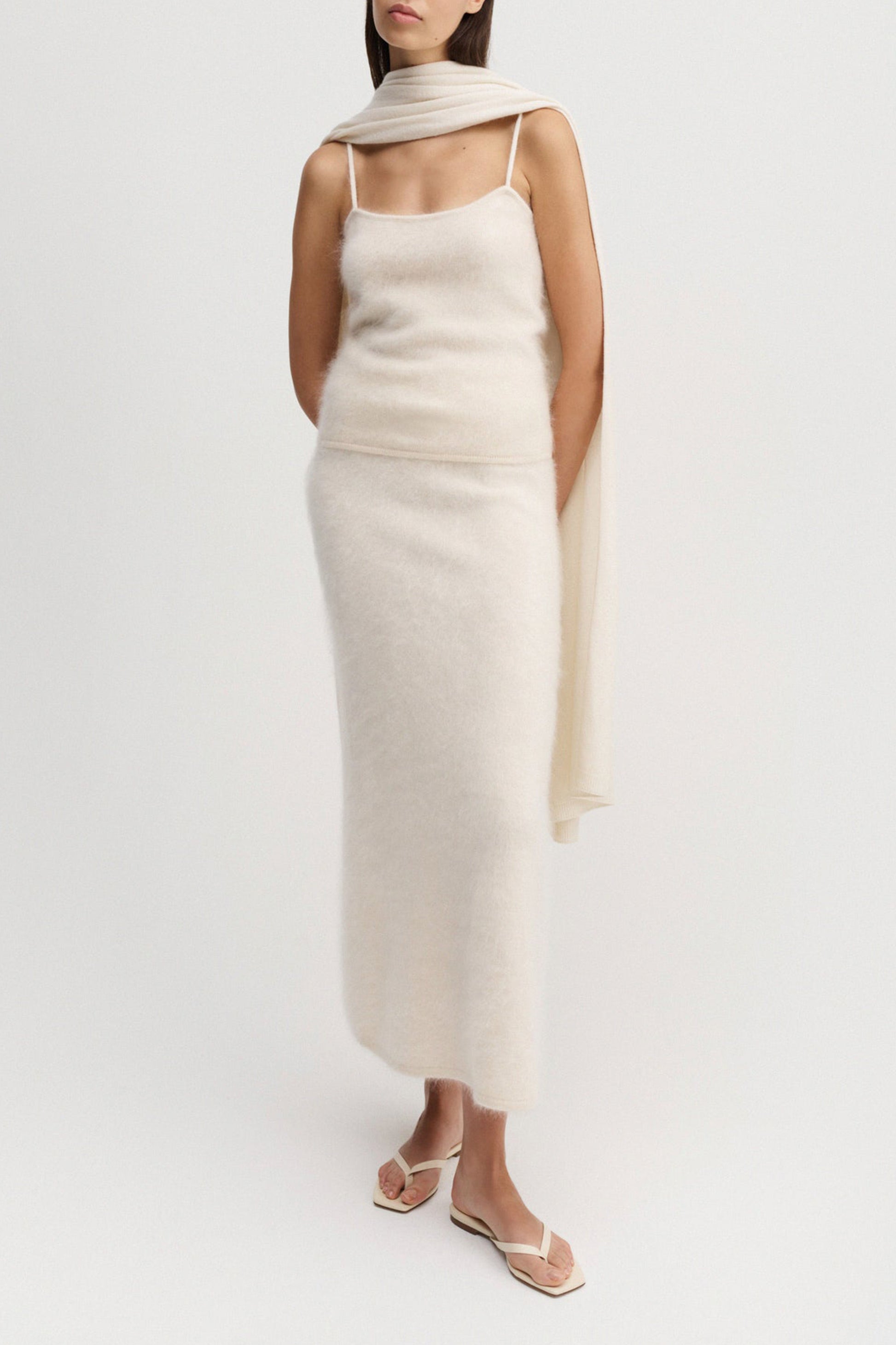 "Top Lucy" in Brushed Vanilla by Almada Label - Anita Hass