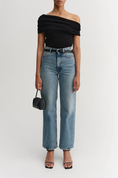 Top Poppy in Black by BlackAlmada Label - Anita Hass