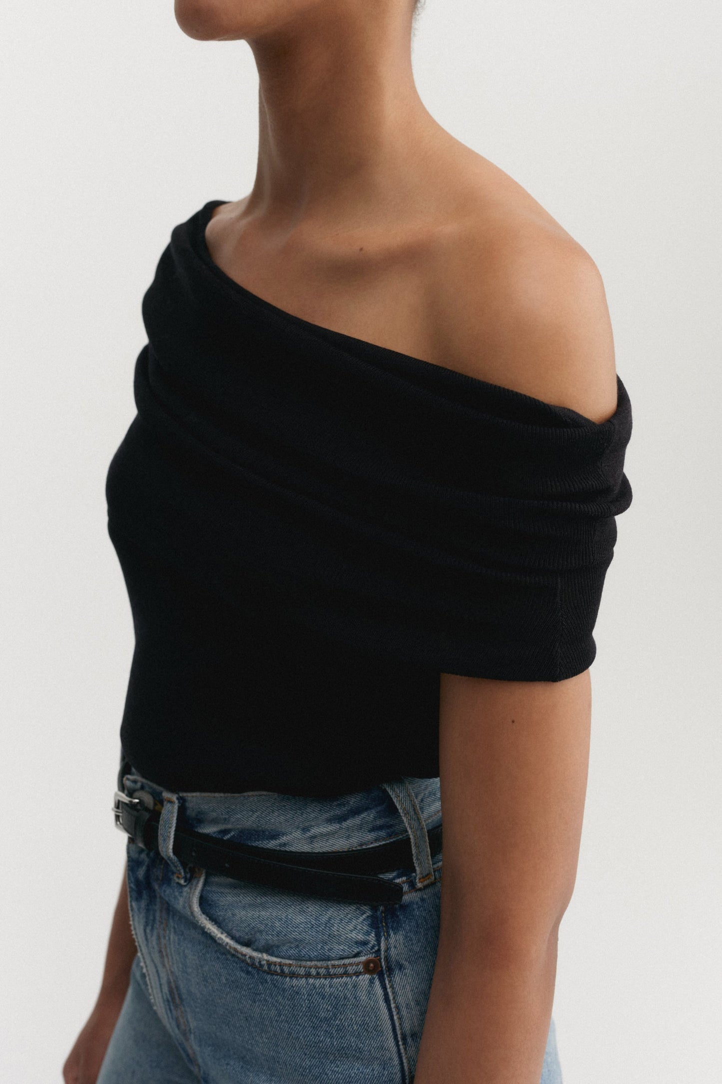 Top Poppy in Black by BlackAlmada Label - Anita Hass