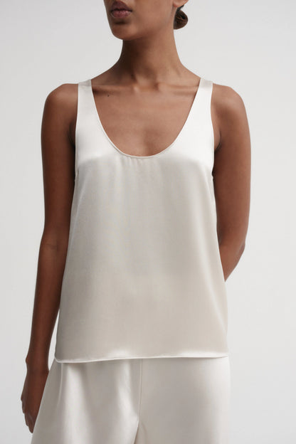 Top Romy in raso della linea PearlAlmada - Anita Hass