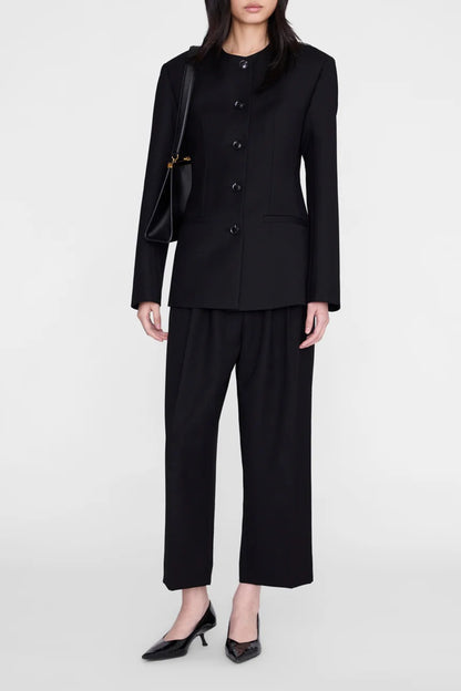 Blazer Huda in Schwarz Anine Bing