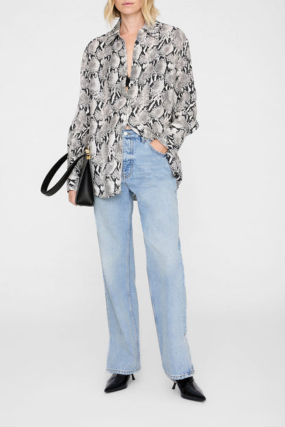 Bridget Blouse in Python by Anine Bing - Anita Hass