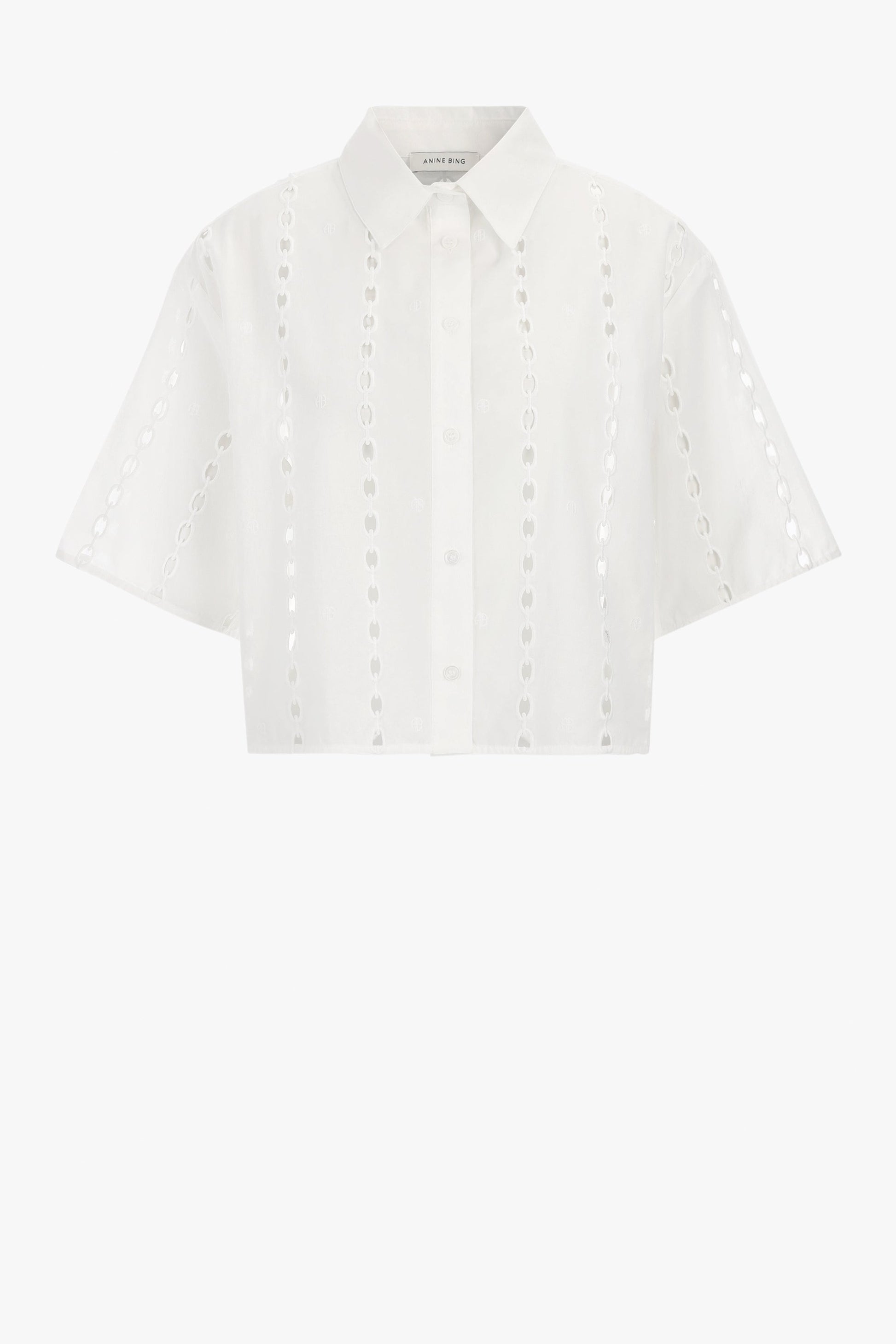 Lincoln Blouse in White by Anine Bing - Anita Hass