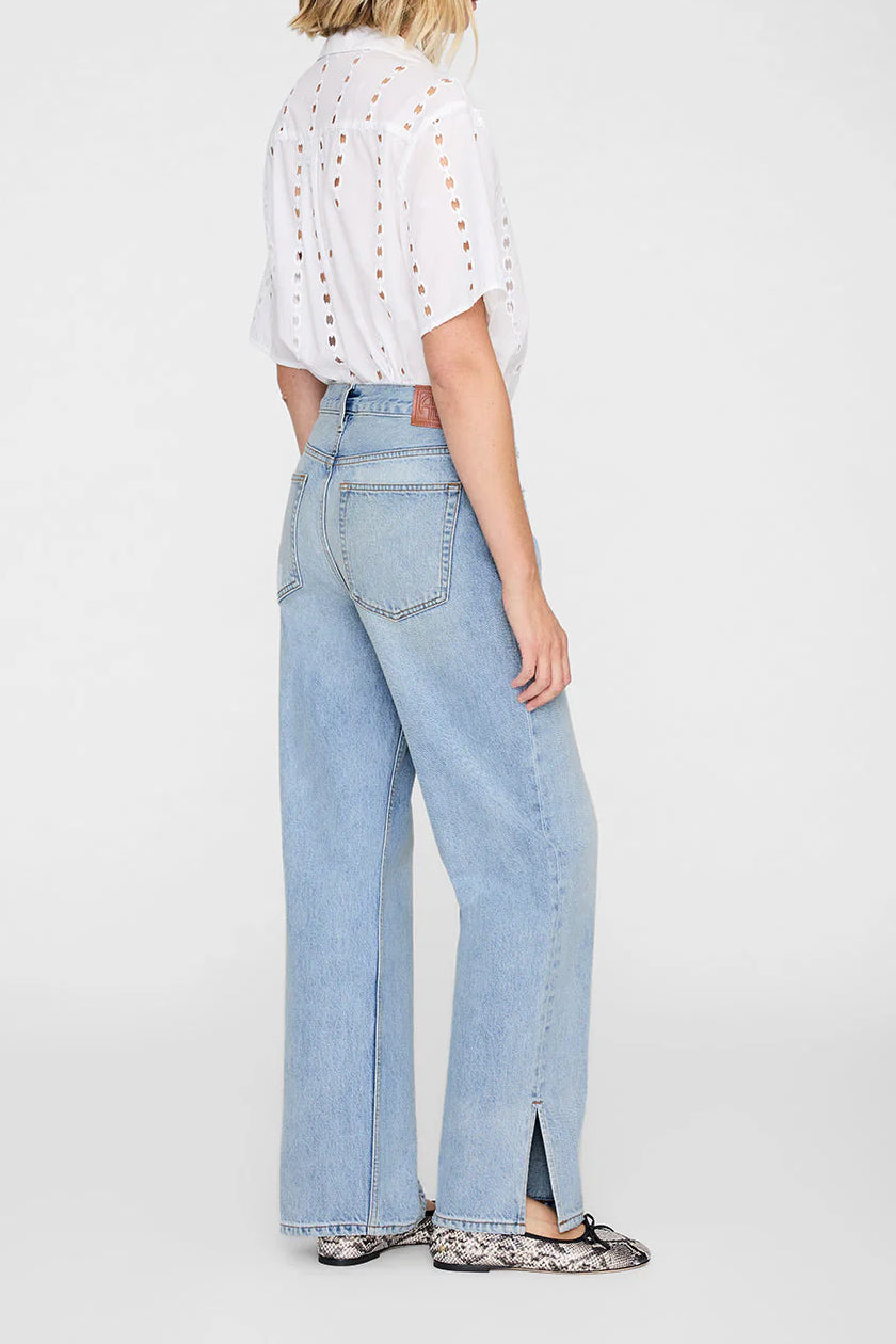 Lincoln Blouse in White by Anine Bing - Anita Hass