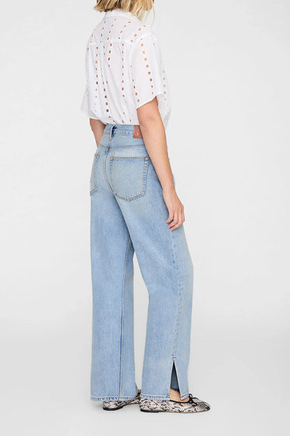 Lincoln Blouse in White by Anine Bing - Anita Hass
