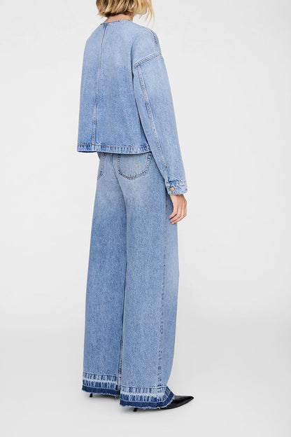 Blanche Jacket in Caspian Blue by Anine Bing - Anita Hass