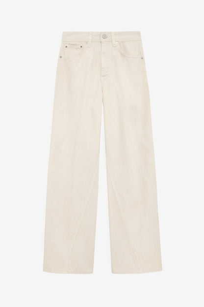 Brie Jeans in Cream by Anine Bing - Anita Hass