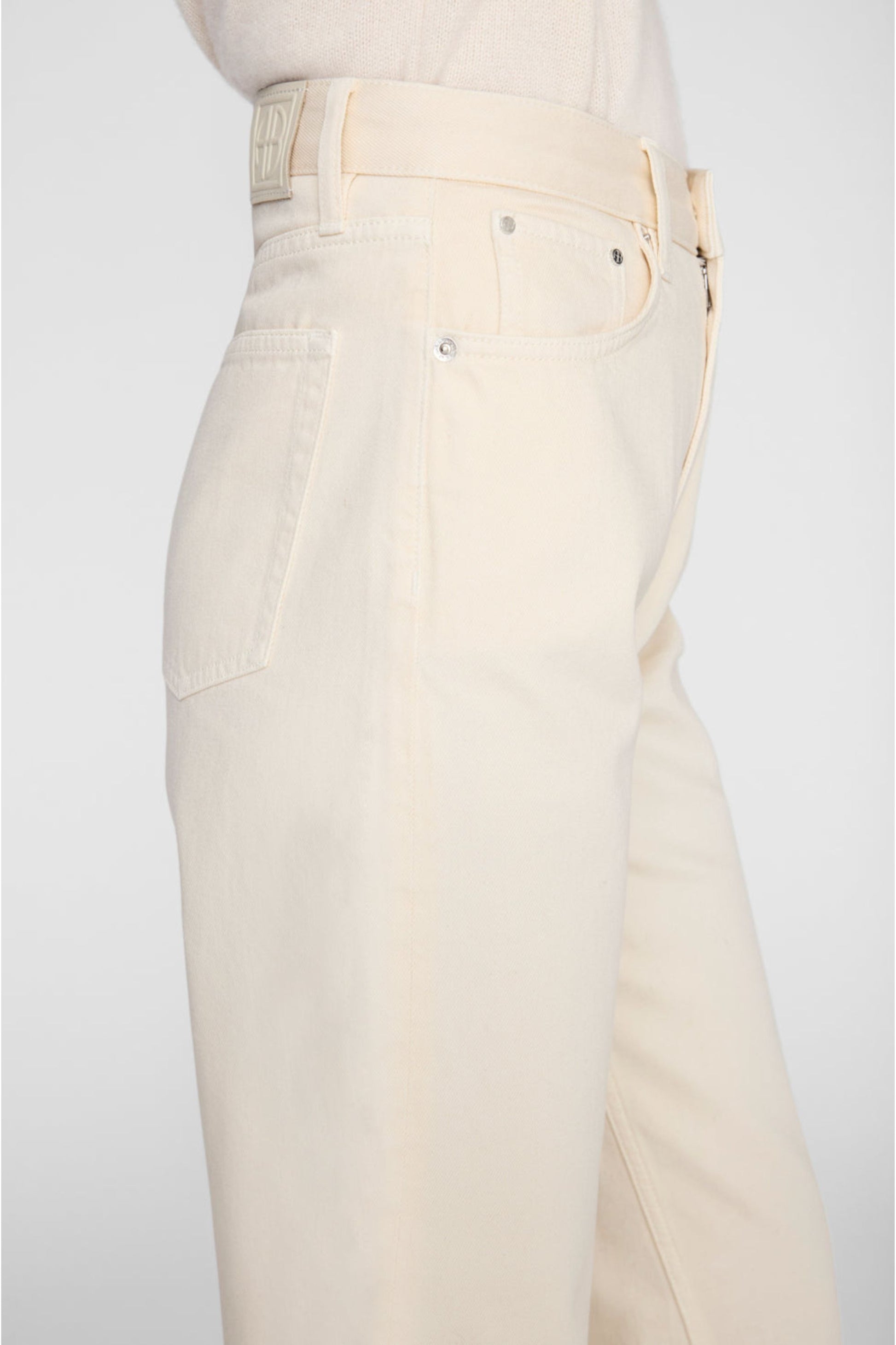 Brie Jeans in Cream by Anine Bing - Anita Hass