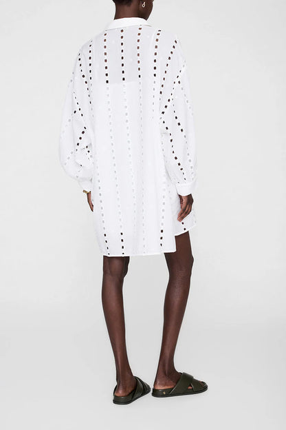 Marianne Dress in White by Anine Bing - Anita Hass