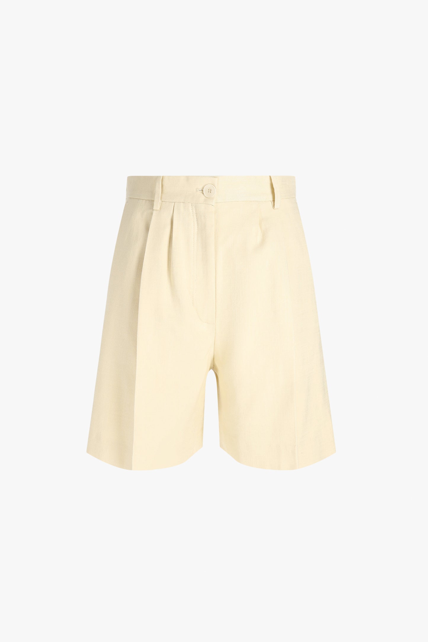 Pantalones cortos Brice en color amarillo mantequilla de Anine Bing - Anita Hass