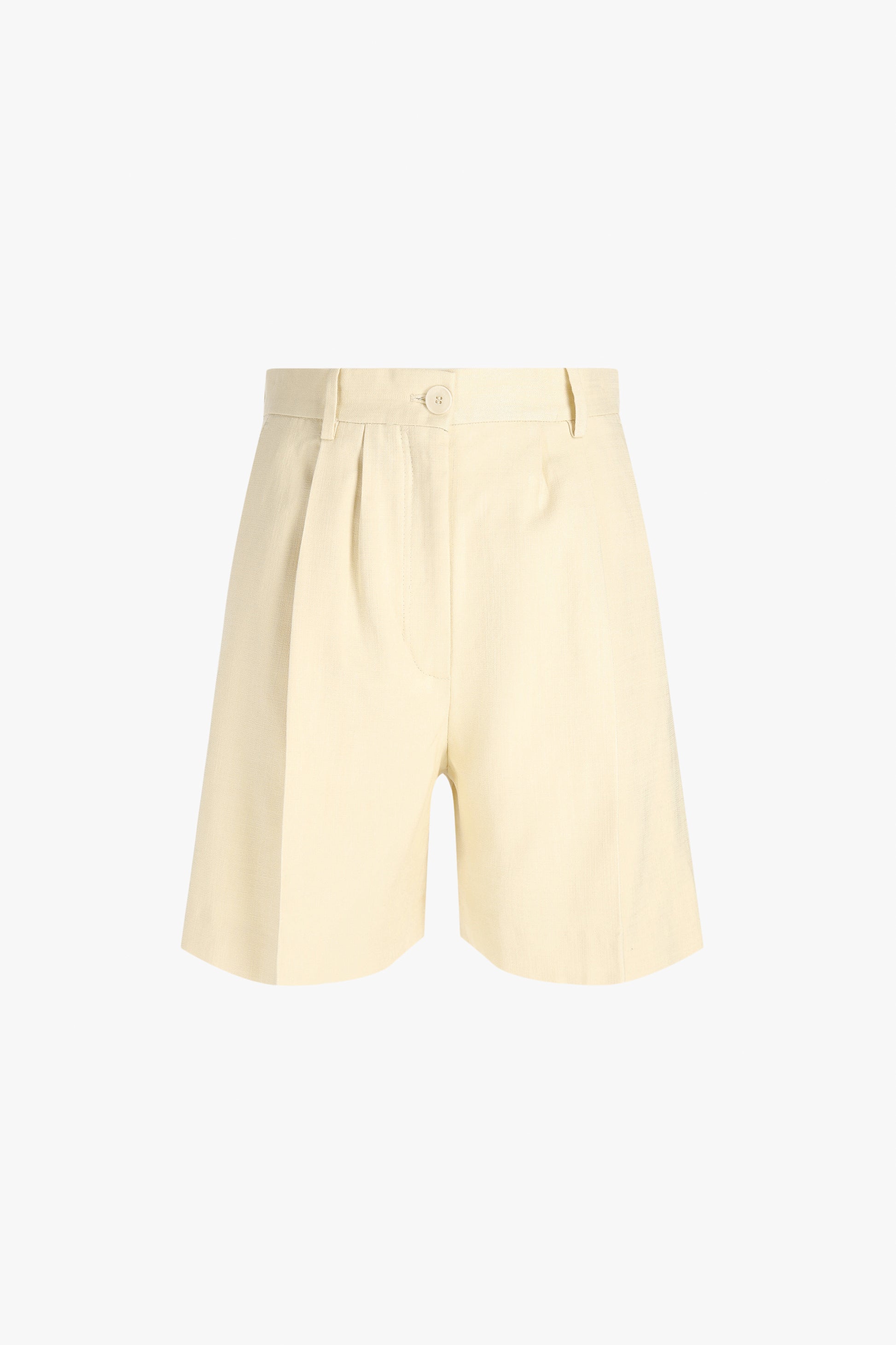 Pantalones cortos Brice en color amarillo mantequilla de Anine Bing - Anita Hass