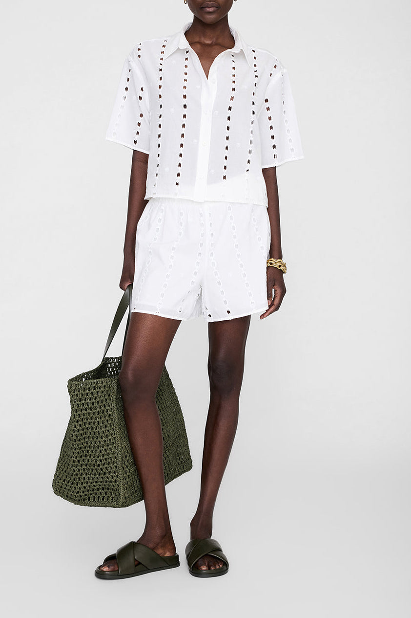 White Shorts by Anine Bing - Anita Hass