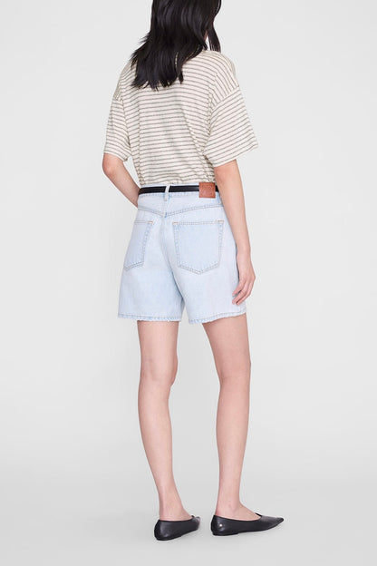 Cade T-Shirt in Black Stripes by Anine Bing - Anita Hass