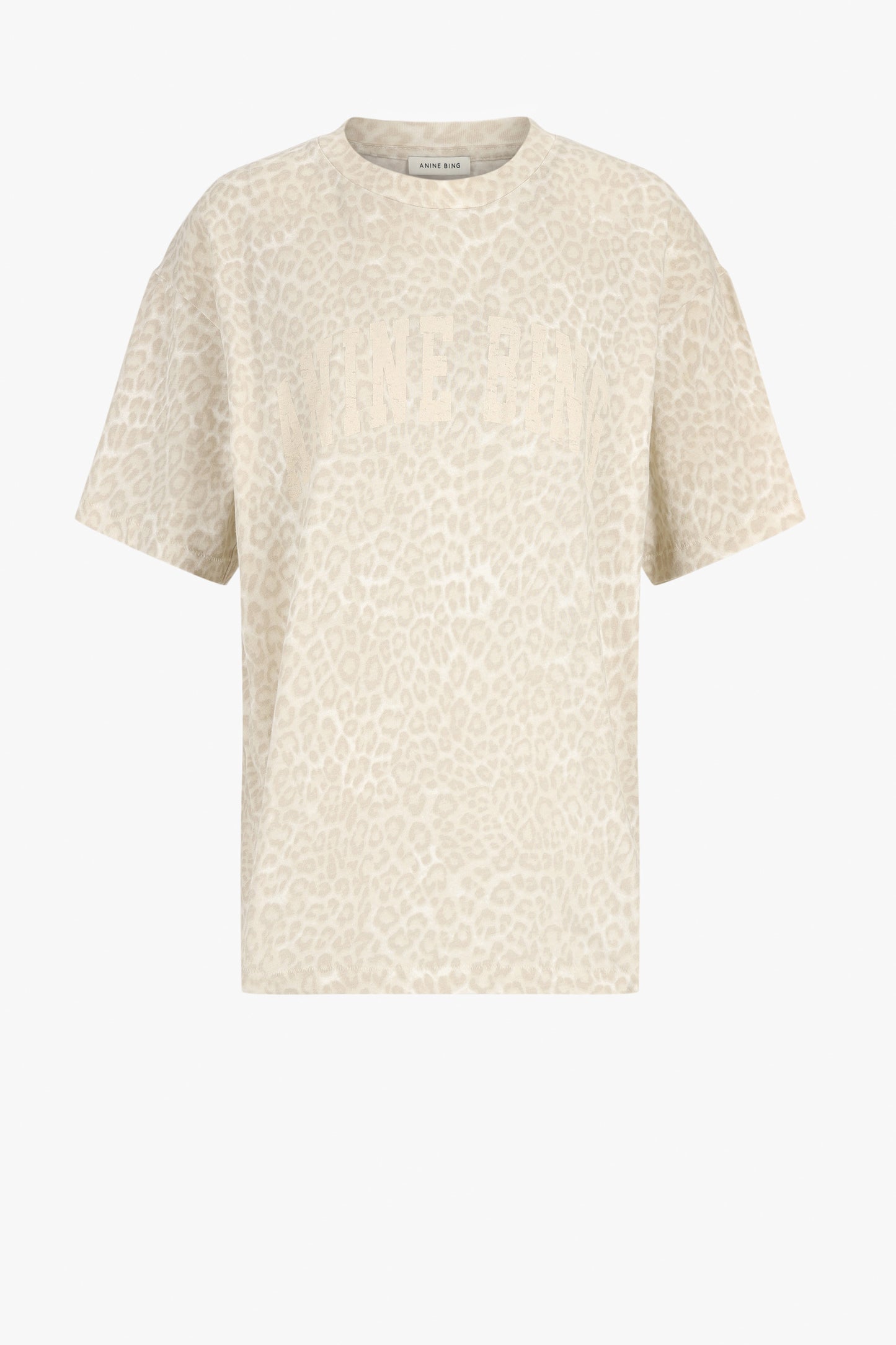 Cade T-Shirt in White Leopard by Anine Bing - Anita Hass