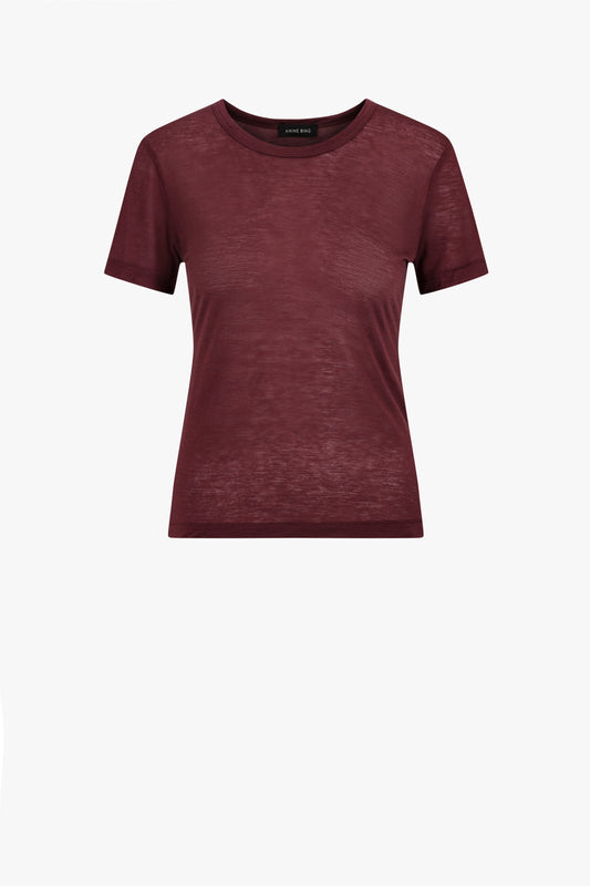 T-shirt Sylvie in de kleur Fig