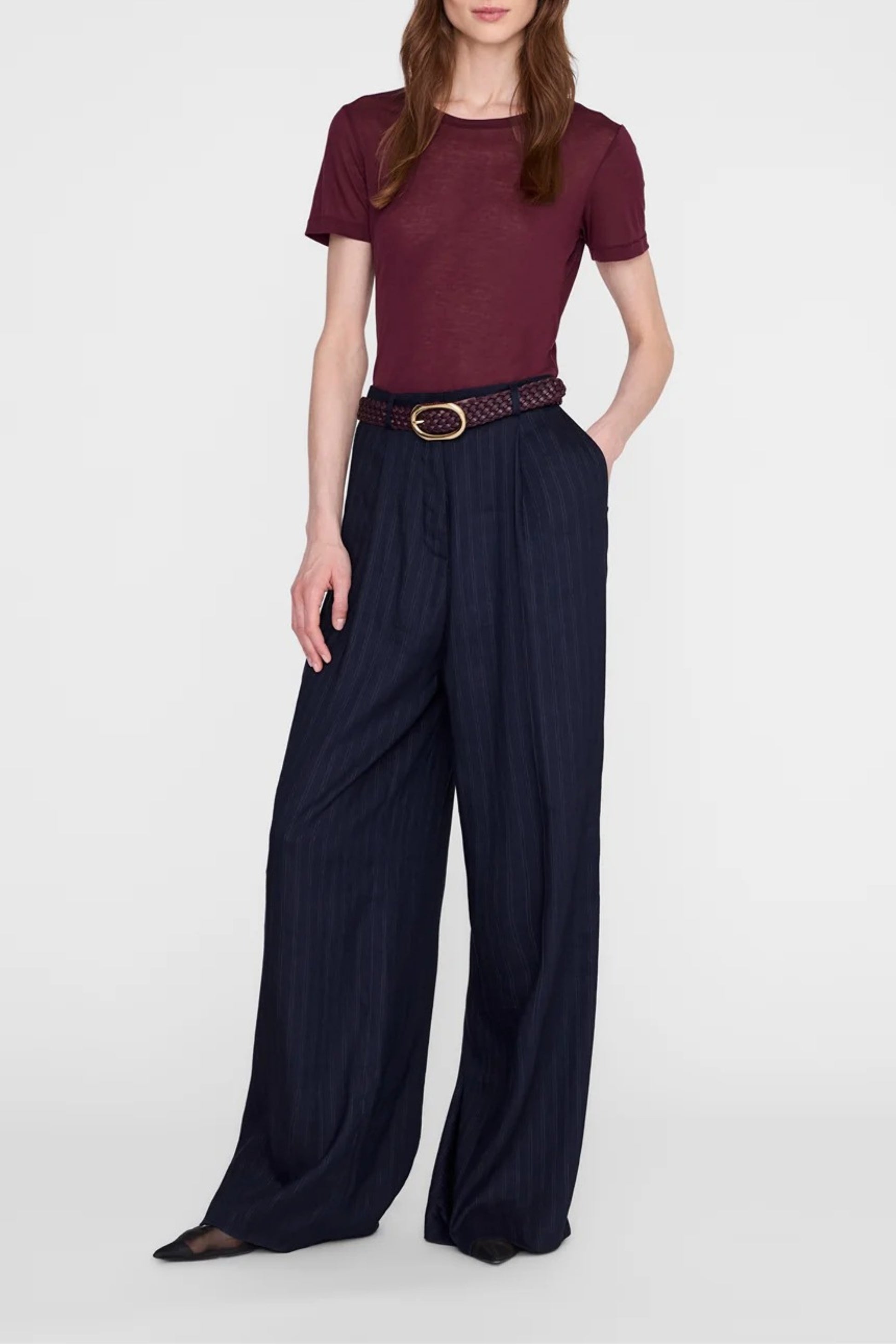 T-Shirt Sylvie in Fig Anine Bing