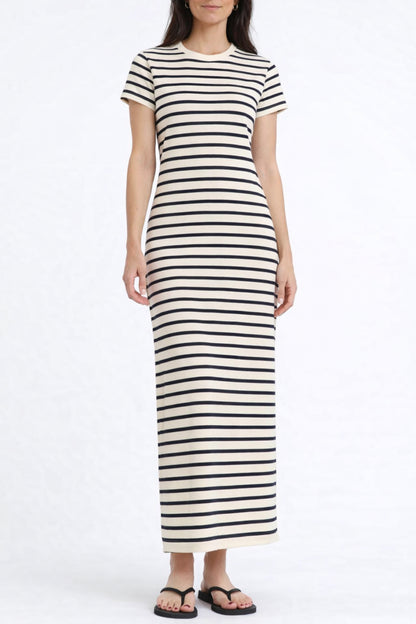 Kleid Wynne in Navy StripesAnine Bing - Anita Hass