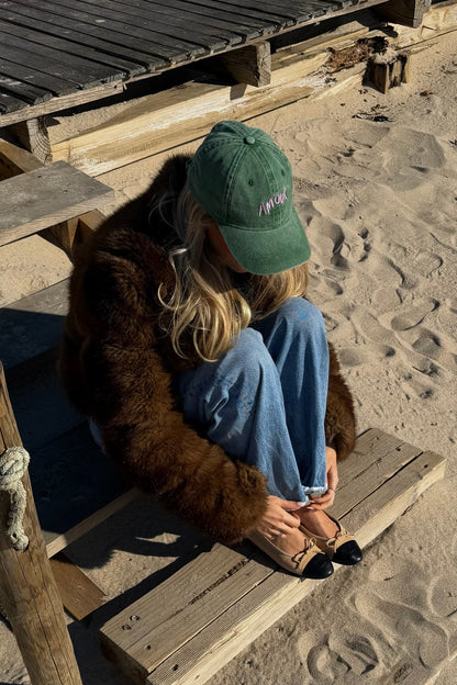 Cap Amour in Washed GreenAnita Hass - Anita Hass