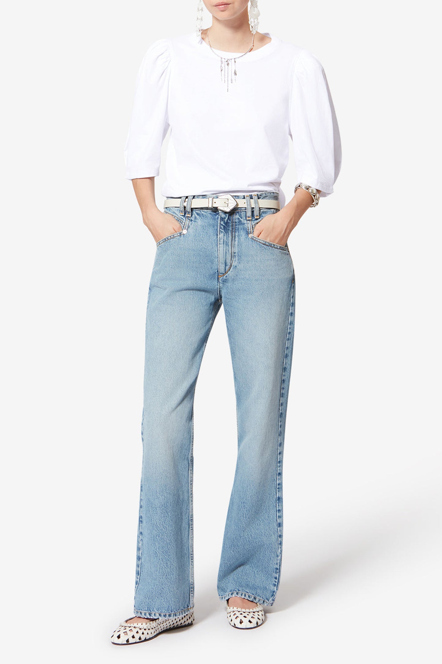 Maeliss T-shirt in white