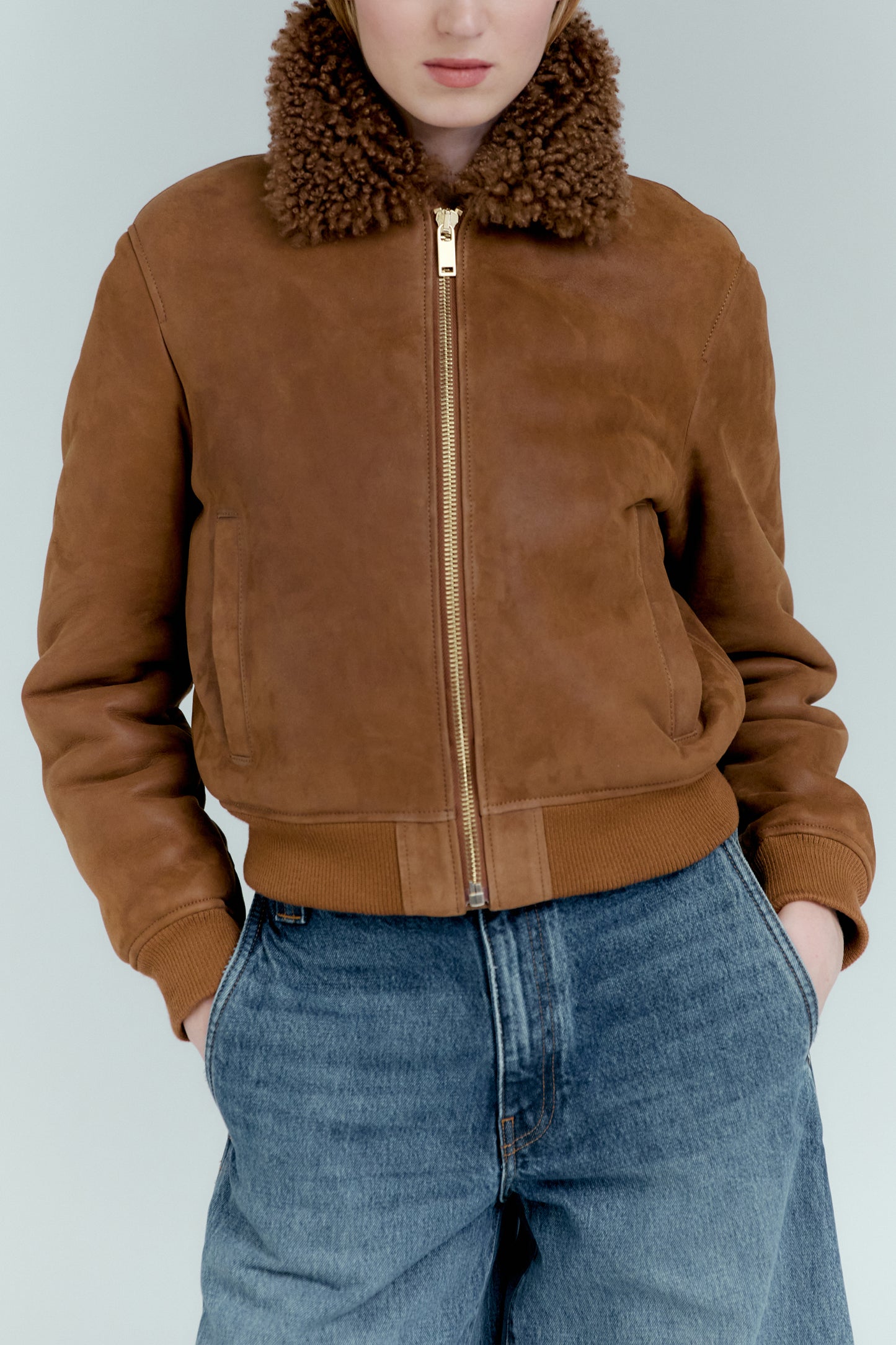 Jacke Mia in Tabacco SuedeJadia - Anita Hass