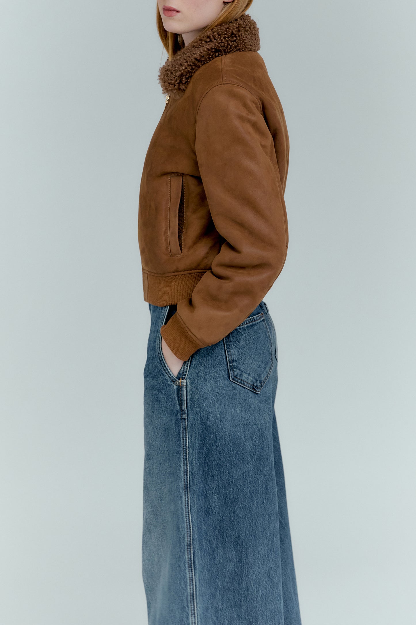 Jacke Mia in Tabacco SuedeJadia - Anita Hass