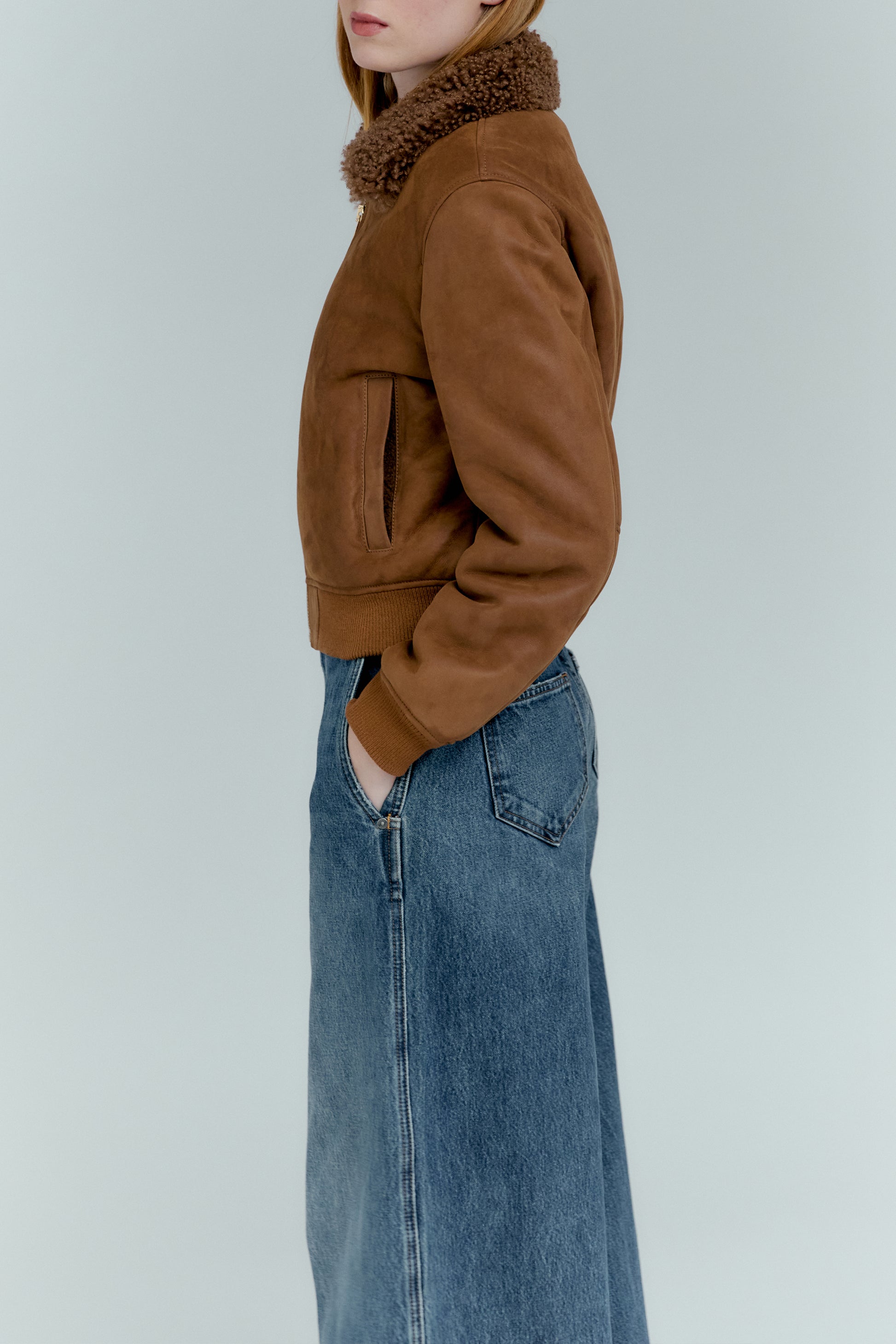 Jacke Mia in Tabacco SuedeJadia - Anita Hass