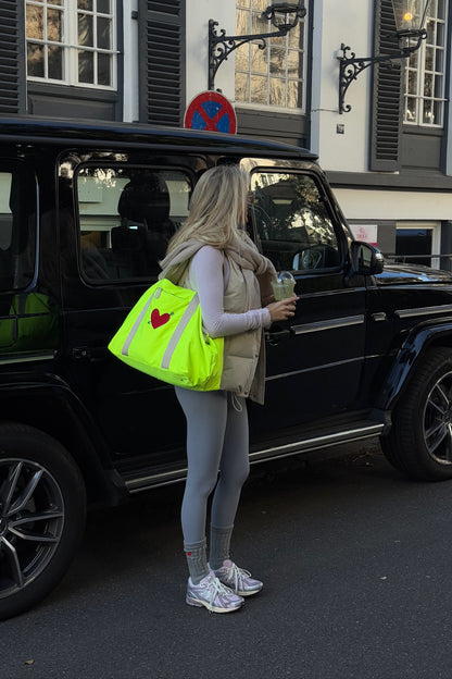 Taschen Set 'Heart' in Neon Gelb NylonAnita Hass - Anita Hass