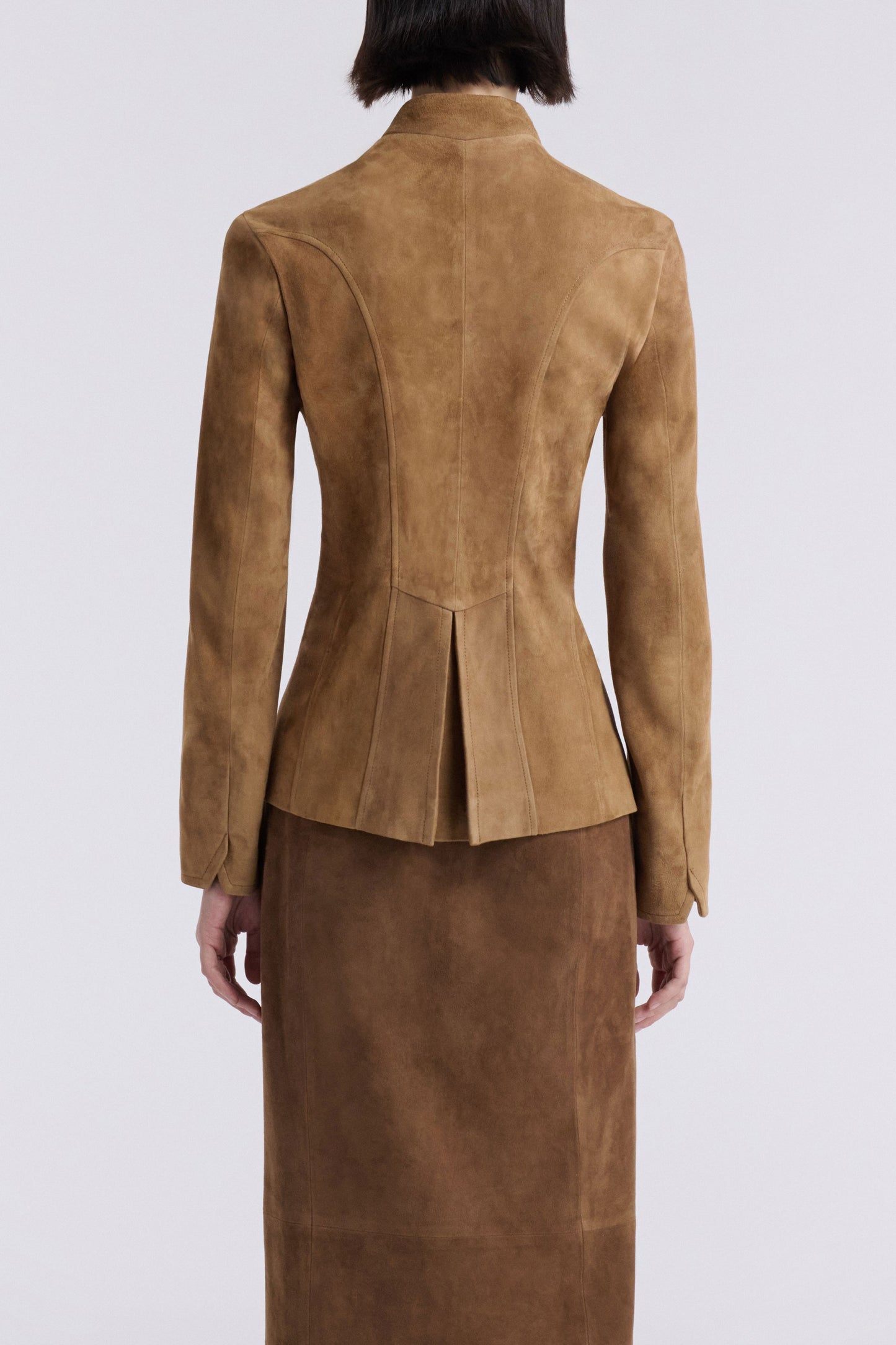 Honoré leather jacket in tan