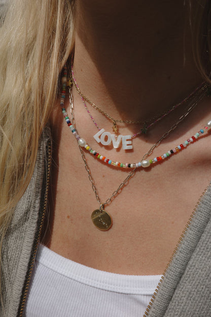 Kette Love in Pink LurexSorbet Island x Anita Hass - Anita Hass