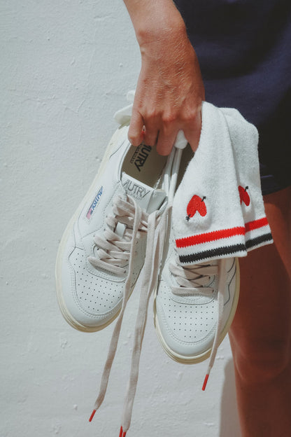 Socken Pointelle 'Heart' in IvoryAnita Hass - Anita Hass