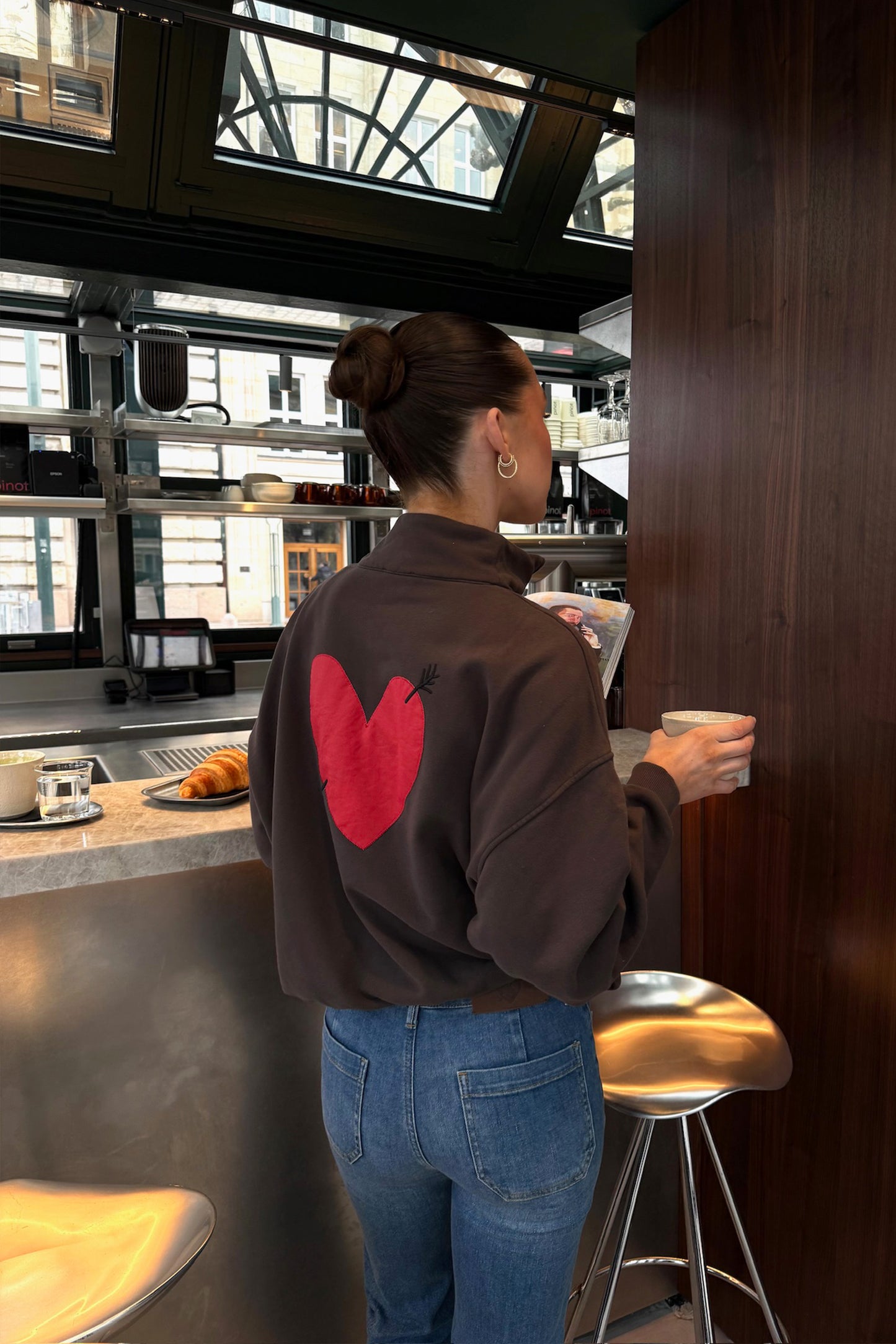 Sweatshirt Storm in BraunAnita Hass - Anita Hass