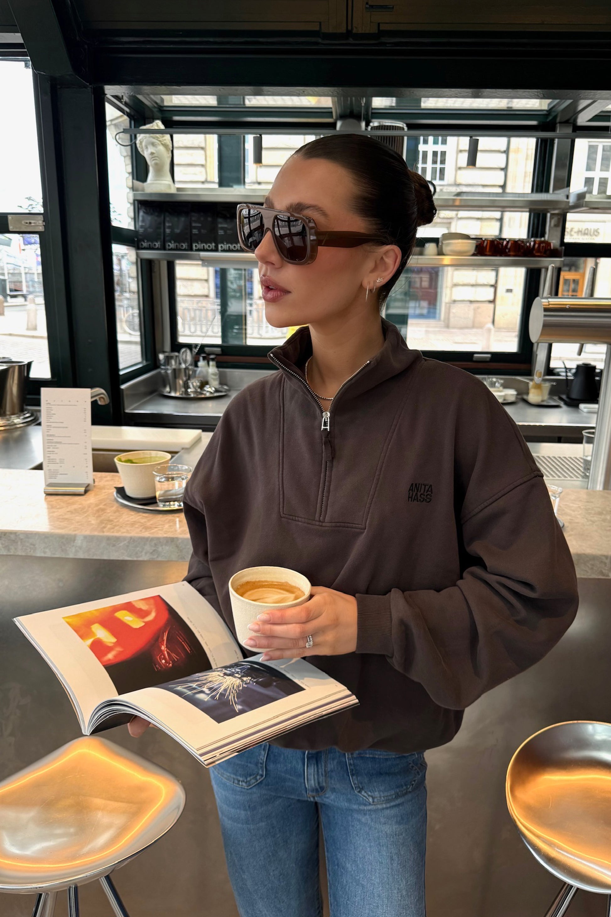 Sweatshirt Storm in BraunAnita Hass - Anita Hass