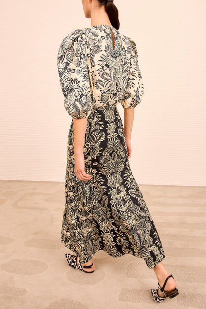 Rock Clarisse Trumpet in Noir FloraUlla Johnson - Anita Hass