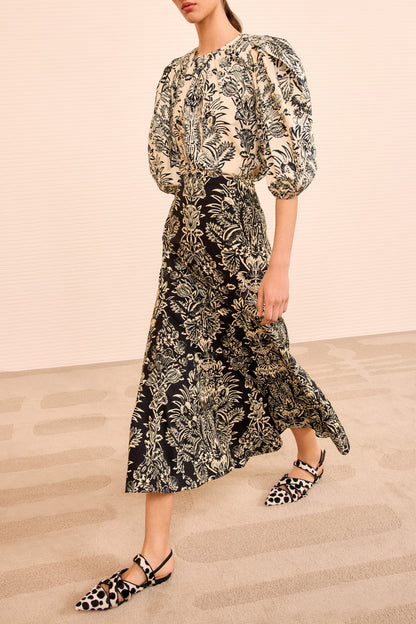 Rock Clarisse Trumpet in Noir FloraUlla Johnson - Anita Hass