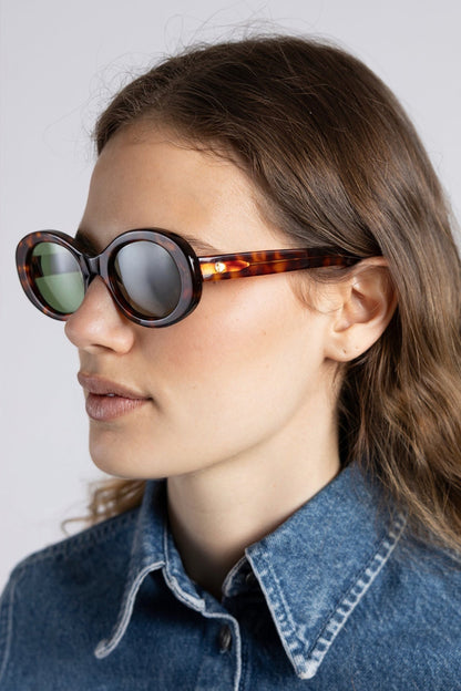 Sunglasses 141 Waverly Pl in Havana/Green