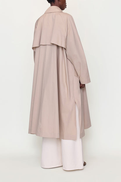 Delta Trench Coat in Fawn
